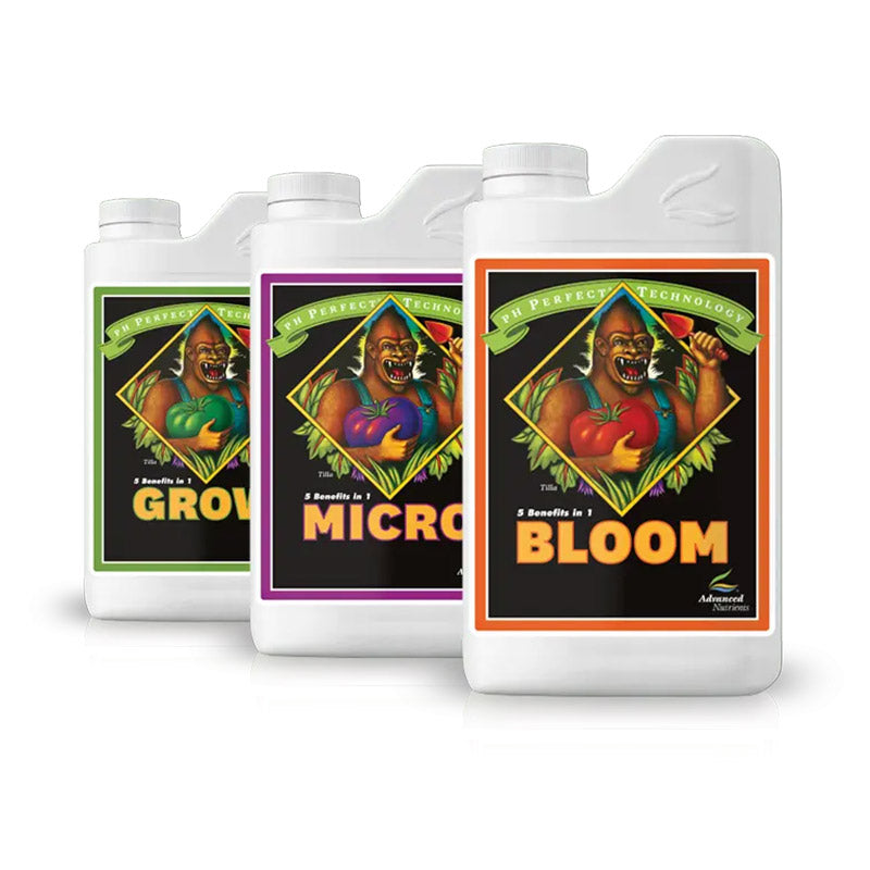 Advanced Nutrients pH Perfect Grow, Micro and Bloom Trio - 1 Liter