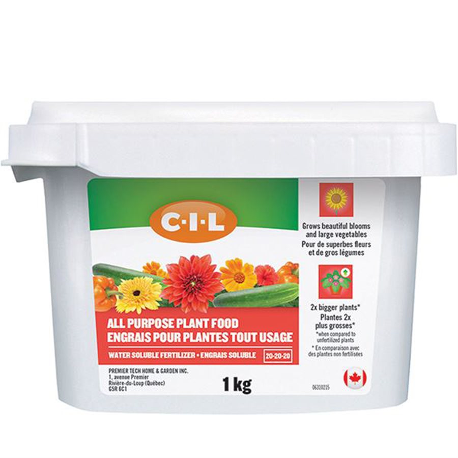 C-I-L® All Purpose Plant Food Water-Soluble Fertilizer 20-20-20
