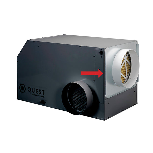 Quest Return Air Duct Collar for Overhead Dehumidifiers Astral Grow