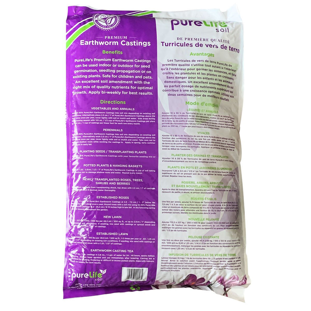 PureLife Soil Worm Castings 20L