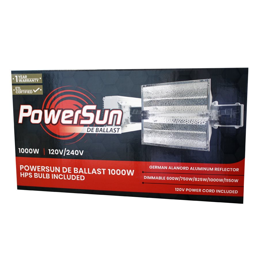 Powersun DE Ballast 1000W (Bulb Included)