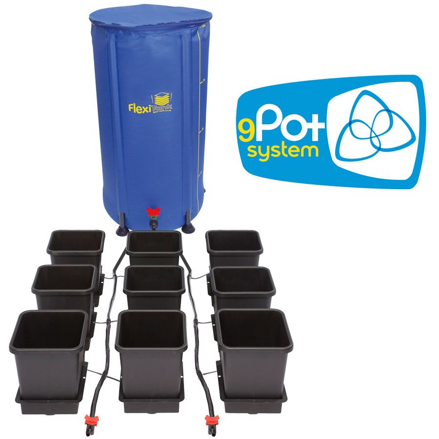 Autopot 9 Pot System Kit with Flexitank 100 L
