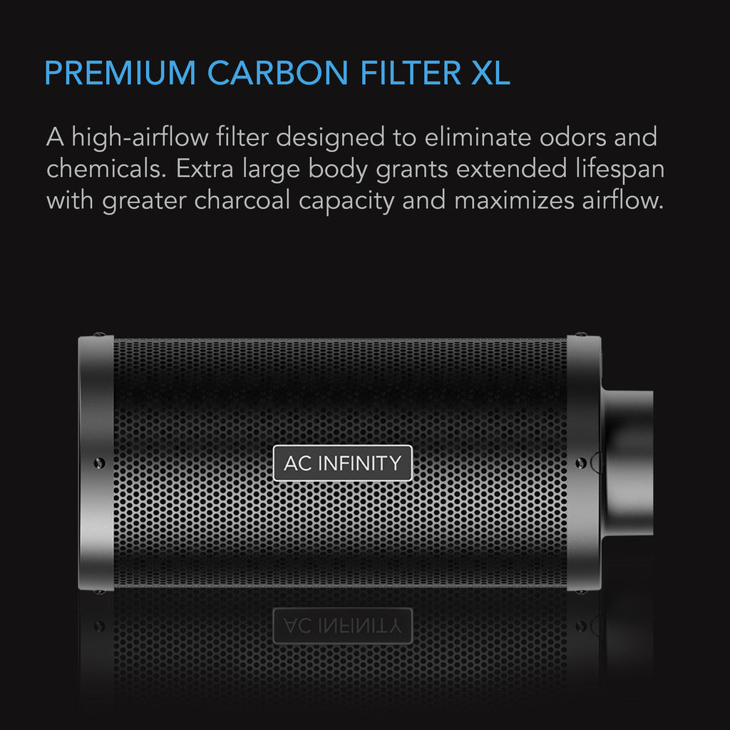 AC Infinity Duct Carbon Filter XL - 6 inch