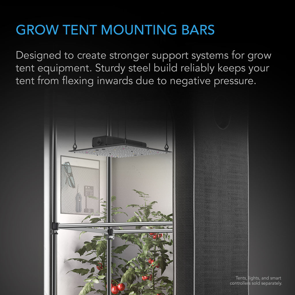 AC Infinity Grow Tent Mounting Bars 2'X2'