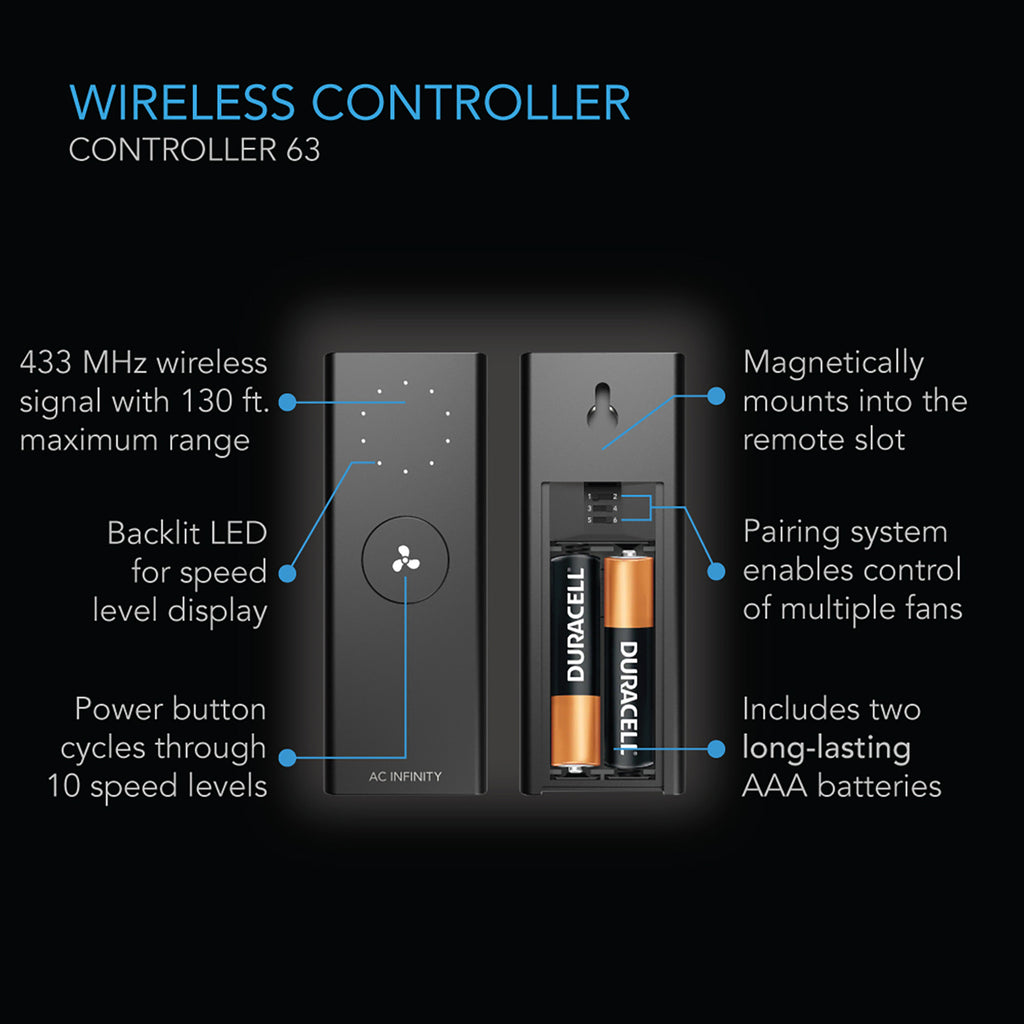 AC Infinity S14 Floor/Wall Fan