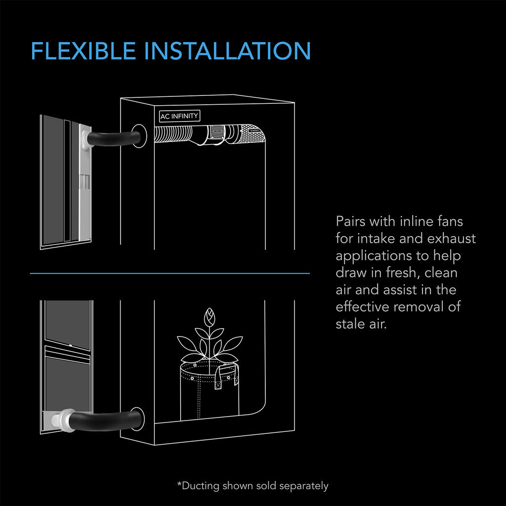 AC Infinity Window Duct Kit