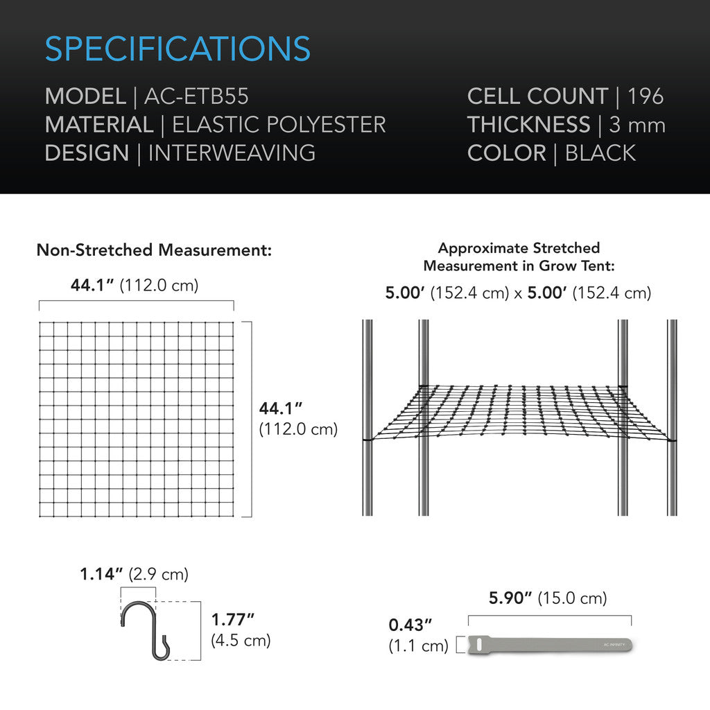 AC Infinity Trellis Netting