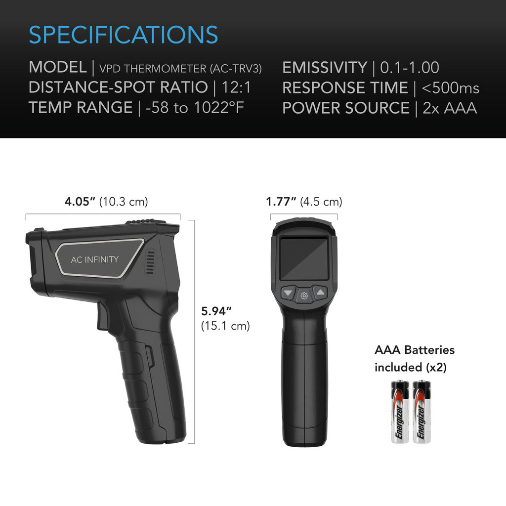 AC Infinity VPD Thermometer