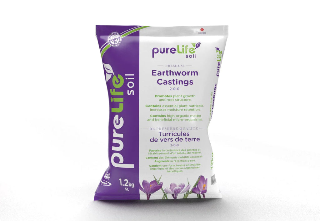 PureLife Soil Worm Castings 5L