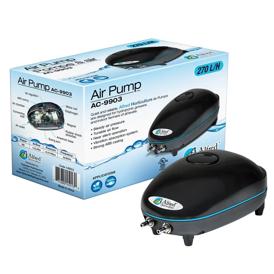 Alfred Air Pump 2 Outlets 4.5L/min 4W