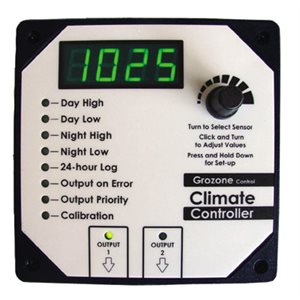 Grozone HT climate controller RH and Temperature