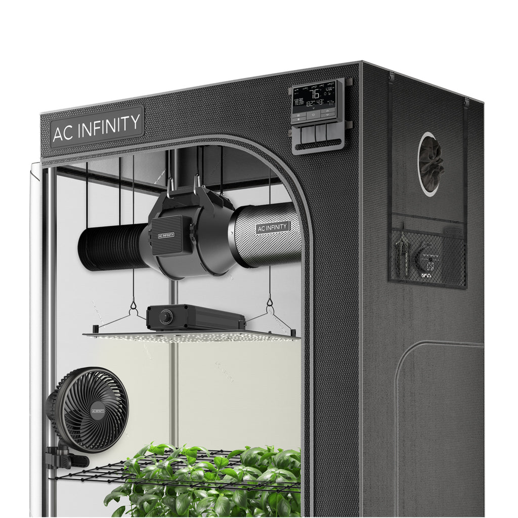 AC Infinity 3'x3' Advance Grow Tent System - Wifi Integrated
