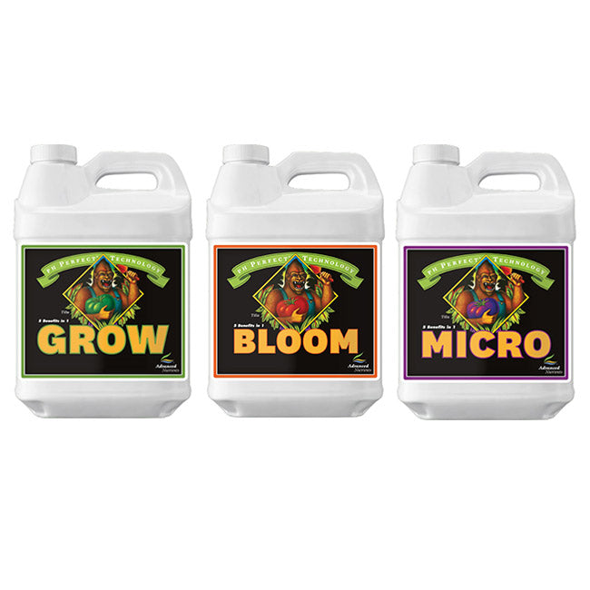 Advanced Nutrients pH Perfect Grow, Micro and Bloom Trio - 500 ml