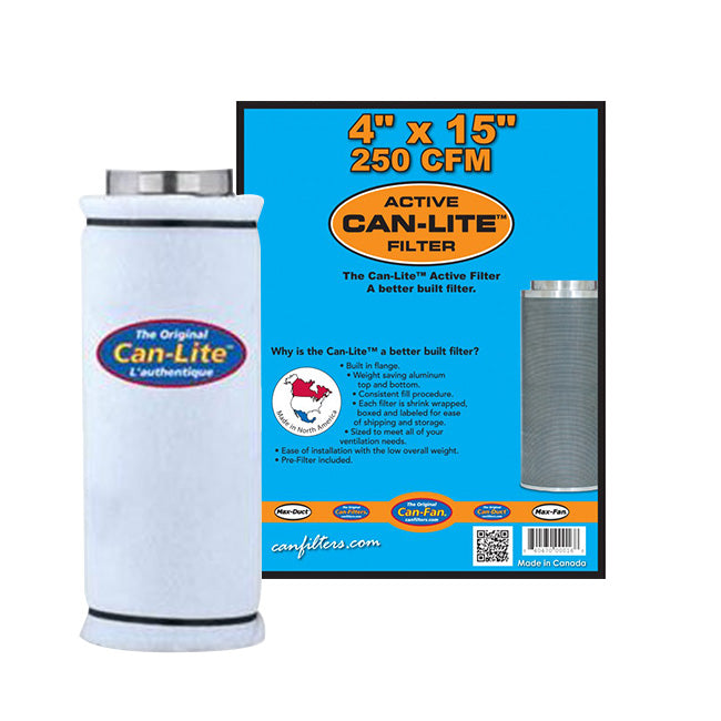 Can-Fan Can-Lite Carbon Filter 4" x 15" / 250 CFM
