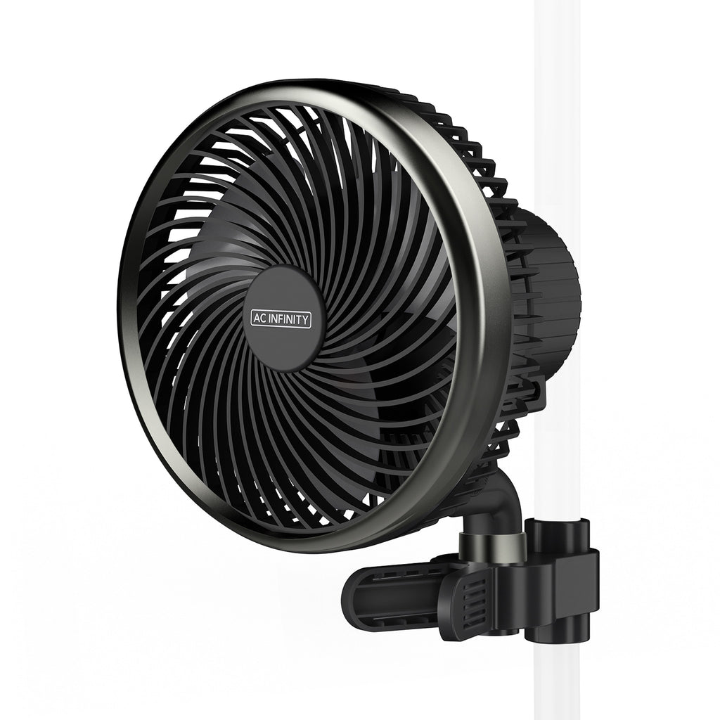AC Infinity Cloudray S6 Clip Fan with Auto Oscillation