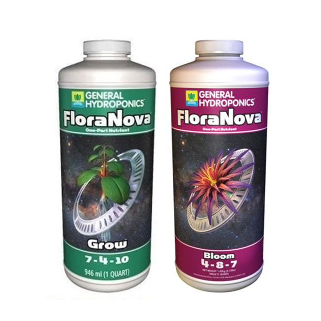 General Hydroponics Flora Nova 1 Quart Duo - Bloom + Grow