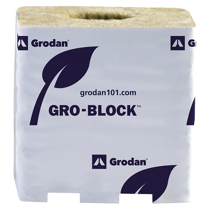 Grodan Improved GR10 Block, 4" x 4" x 4"