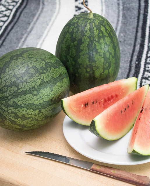 Melons - Black Beauty Mini Watermelon