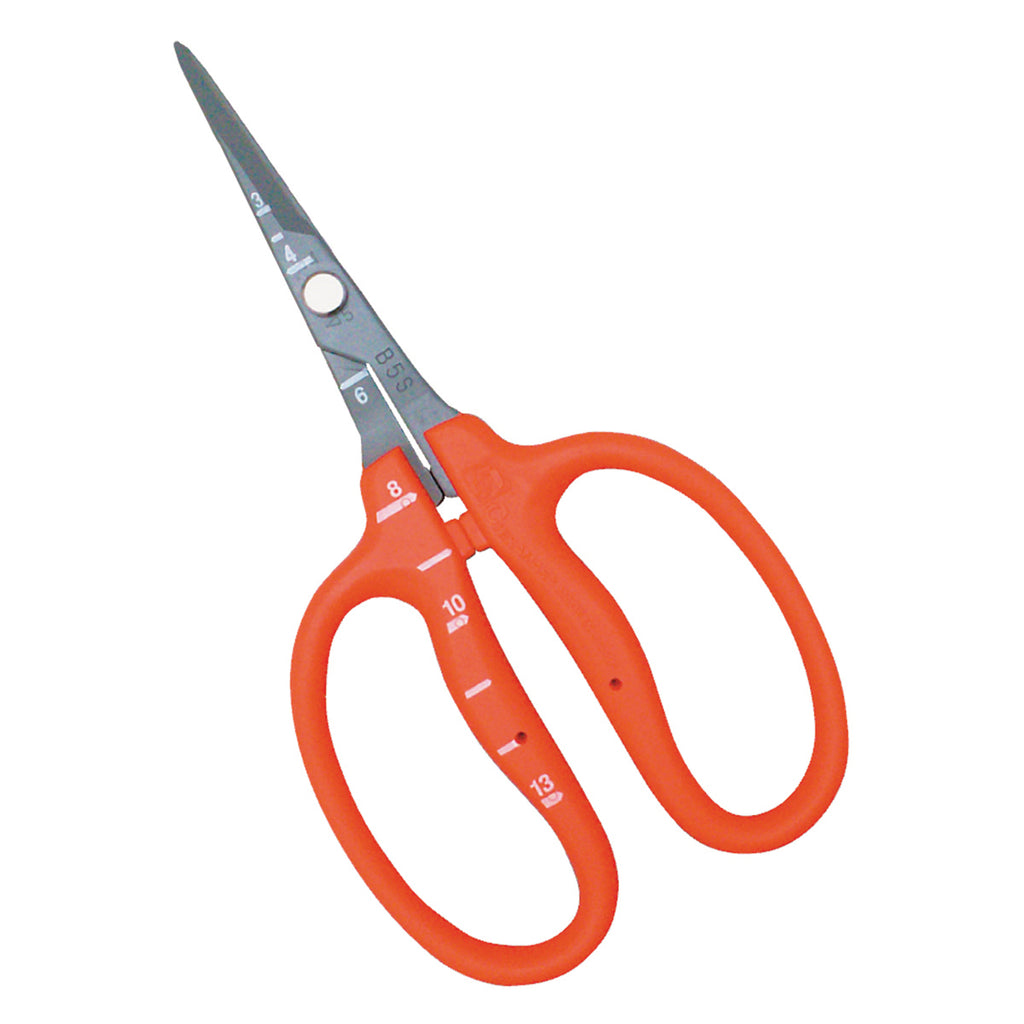CHIKAMASA B-500SLF Scissor w/Slanted Blade & Flourine Coating
