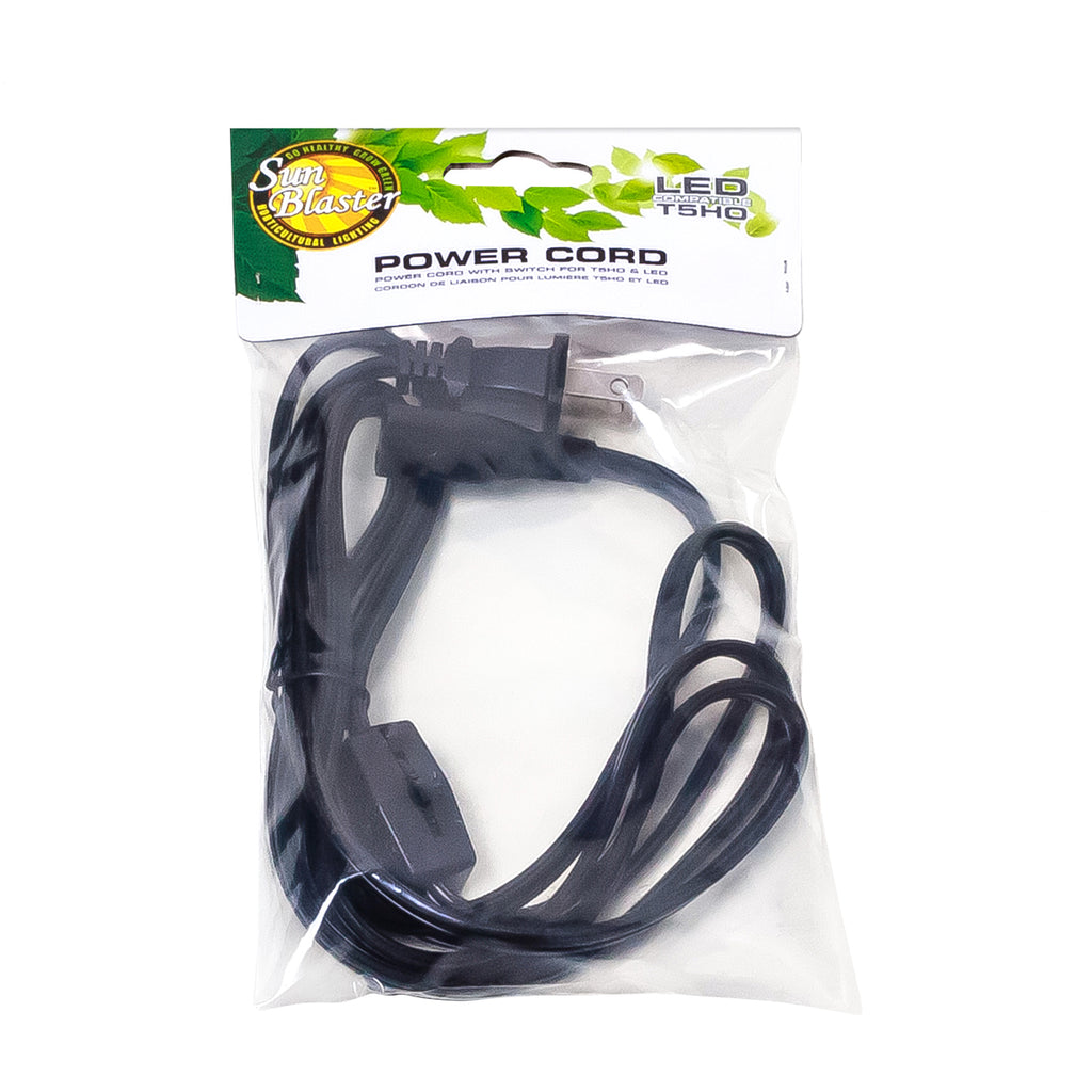 Sunblaster Power Cord with On/Off Switch - 6'