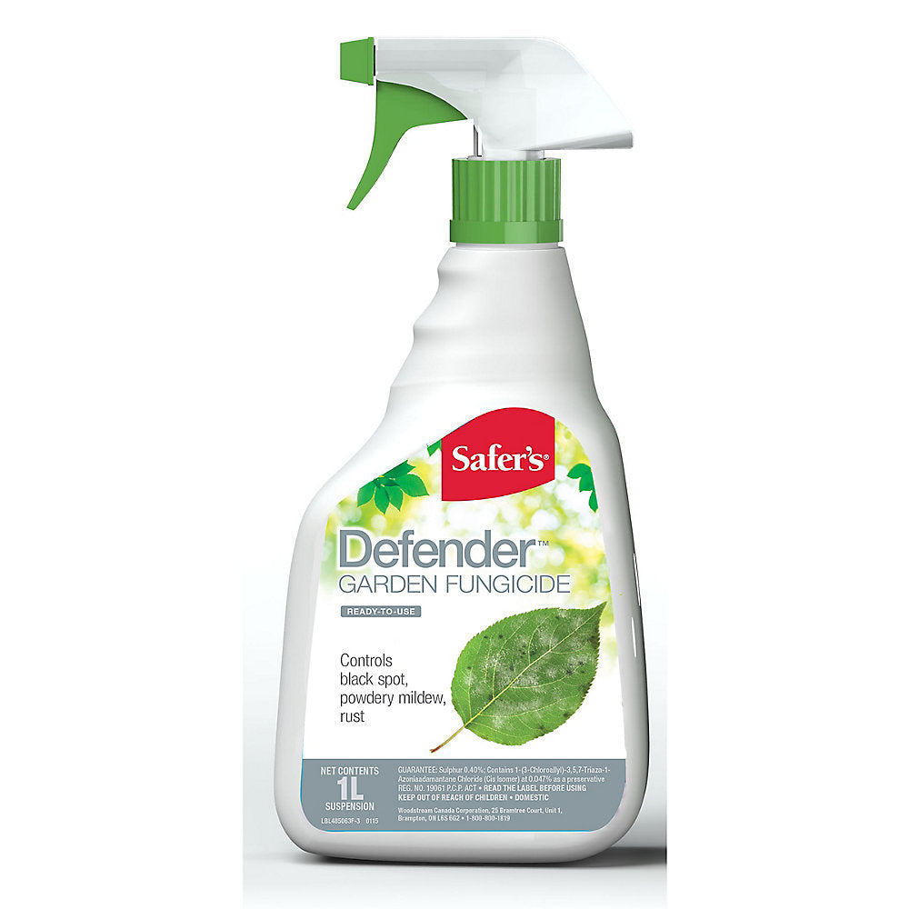Safer's Defender Fungicide Spray Bottle - 1L